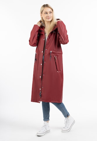 Manteau fonctionnel Schmuddelwedda en rouge