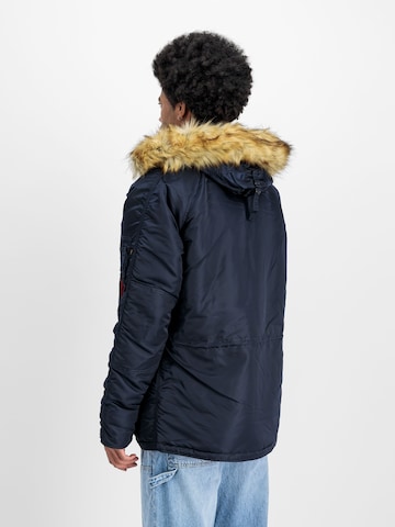 Parka d’hiver 'N3B VF 59' ALPHA INDUSTRIES en bleu