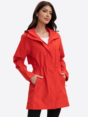 ATLASLAVA Outdoormantel 'Waterproof Outdoor Jacket'‌‌ in Rot: Vorderseite