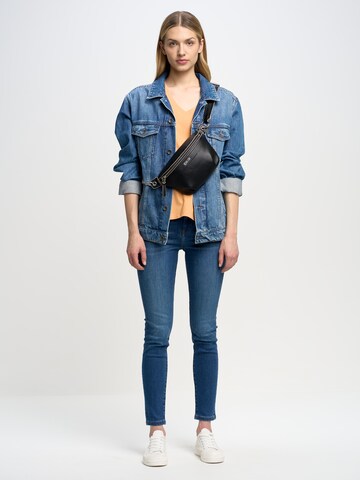 BIG STAR Skinny Jeans 'Clara' in Blauw