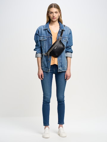 BIG STAR Skinny Jeans 'Clara' in Blau