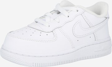 Sneaker 'Air Force 1' di Nike Sportswear in bianco: frontale