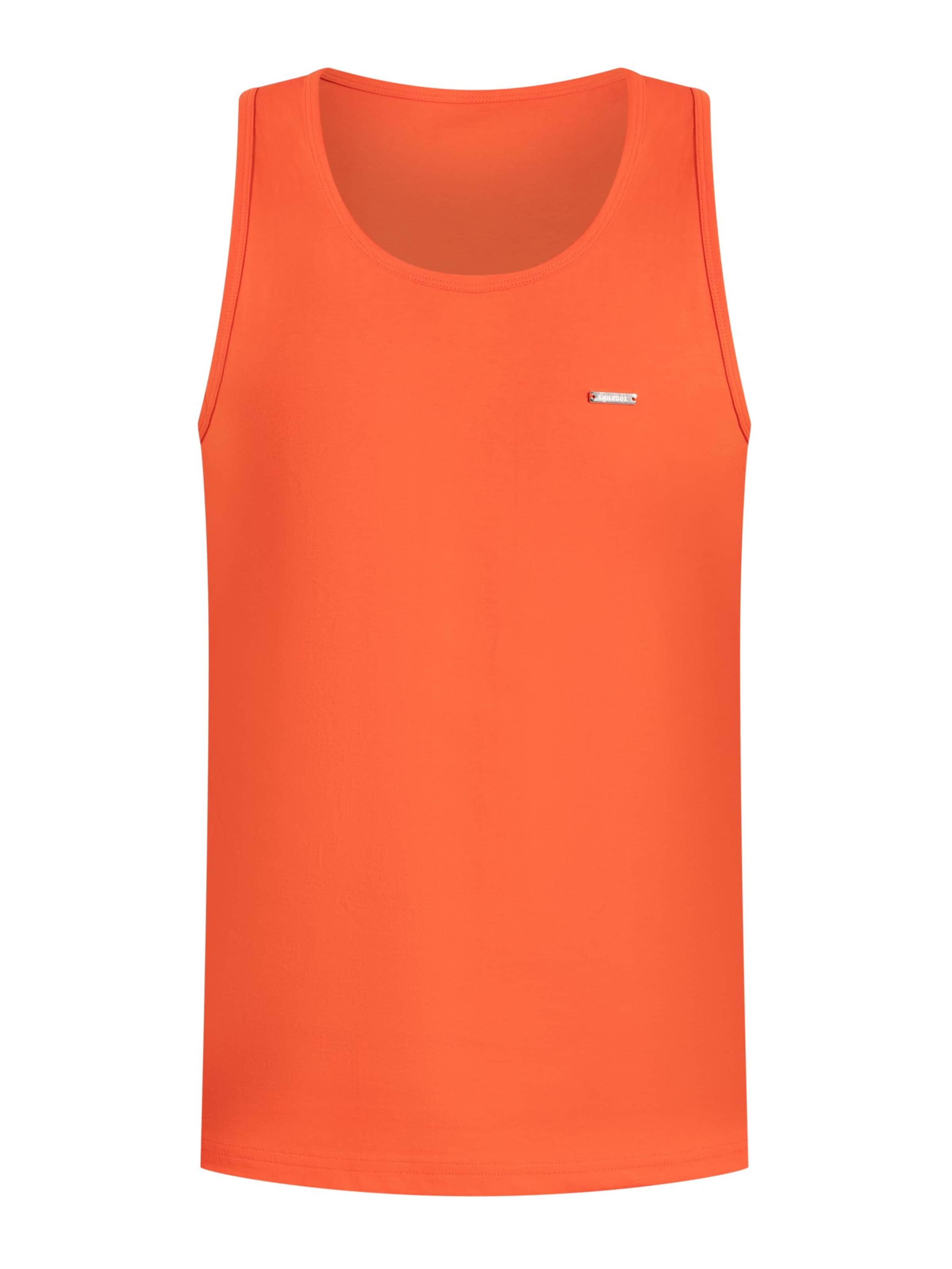 Smilodox Functioneel shirt ' Arian ' in Oranje: voorkant