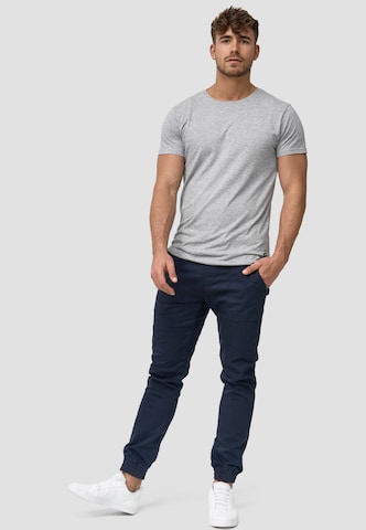 INDICODE JEANS Regular Cargobroek in Blauw