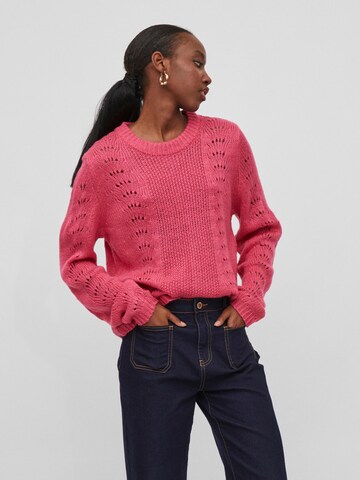 VILA Pullover 'CHAI' i pink: forside