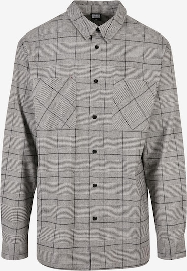 Urban Classics Button Up Shirt in Grey / Black, Item view