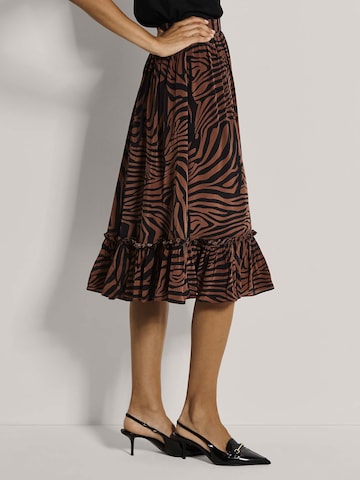 Jupe MADELEINE en marron