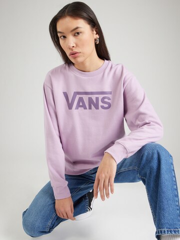 VANS Sweatshirt in Lila: Vorderseite