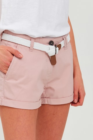 Oxmo Regular Chinoshorts 'Channet' in Pink