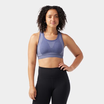 SMARTWOOL - Soutien Bustier Soutien em azul: frente