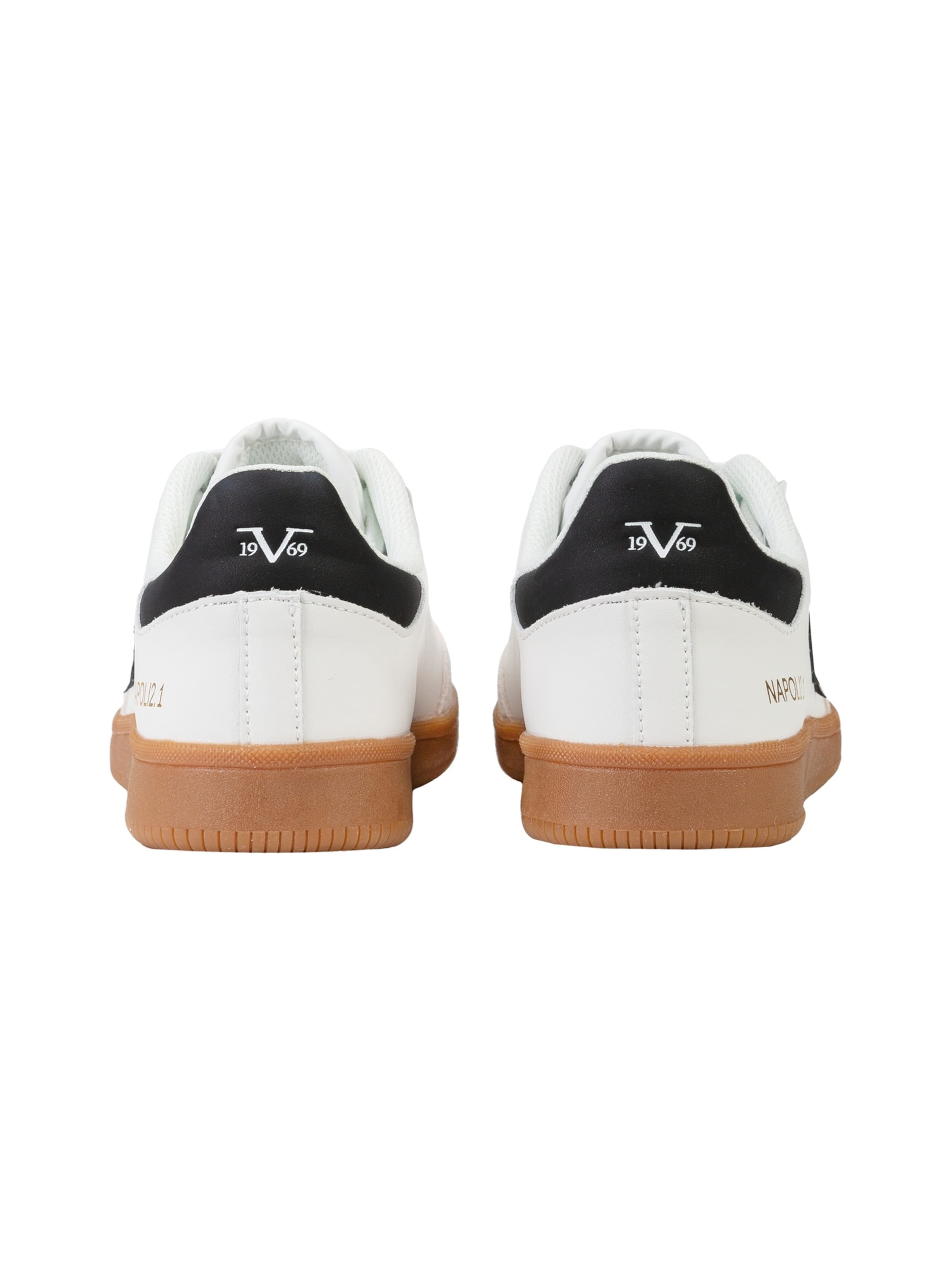 19V69 ITALIA Platform trainers 'Napoli 2.1' in White