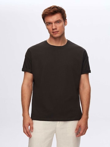 D’S Damat Shirt in Grijs: voorkant