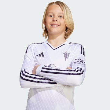 T-Shirt fonctionnel 'Manchester United 25/26' ADIDAS PERFORMANCE en blanc