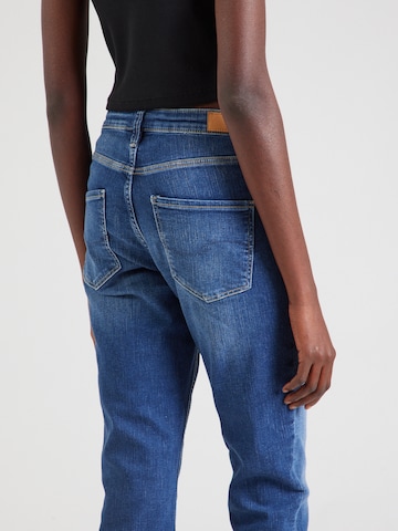 QS Slimfit Shorts 'Catie' in Blau
