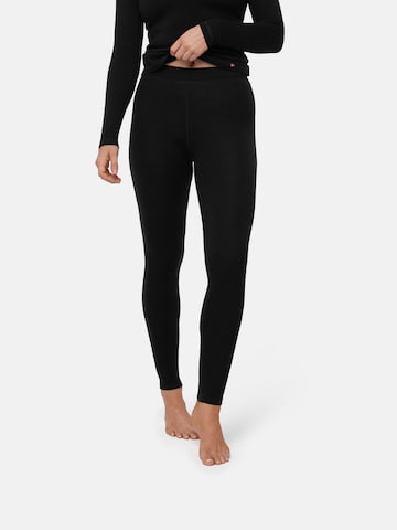 Sous-vêtements longs DANISH ENDURANCE en noir : devant