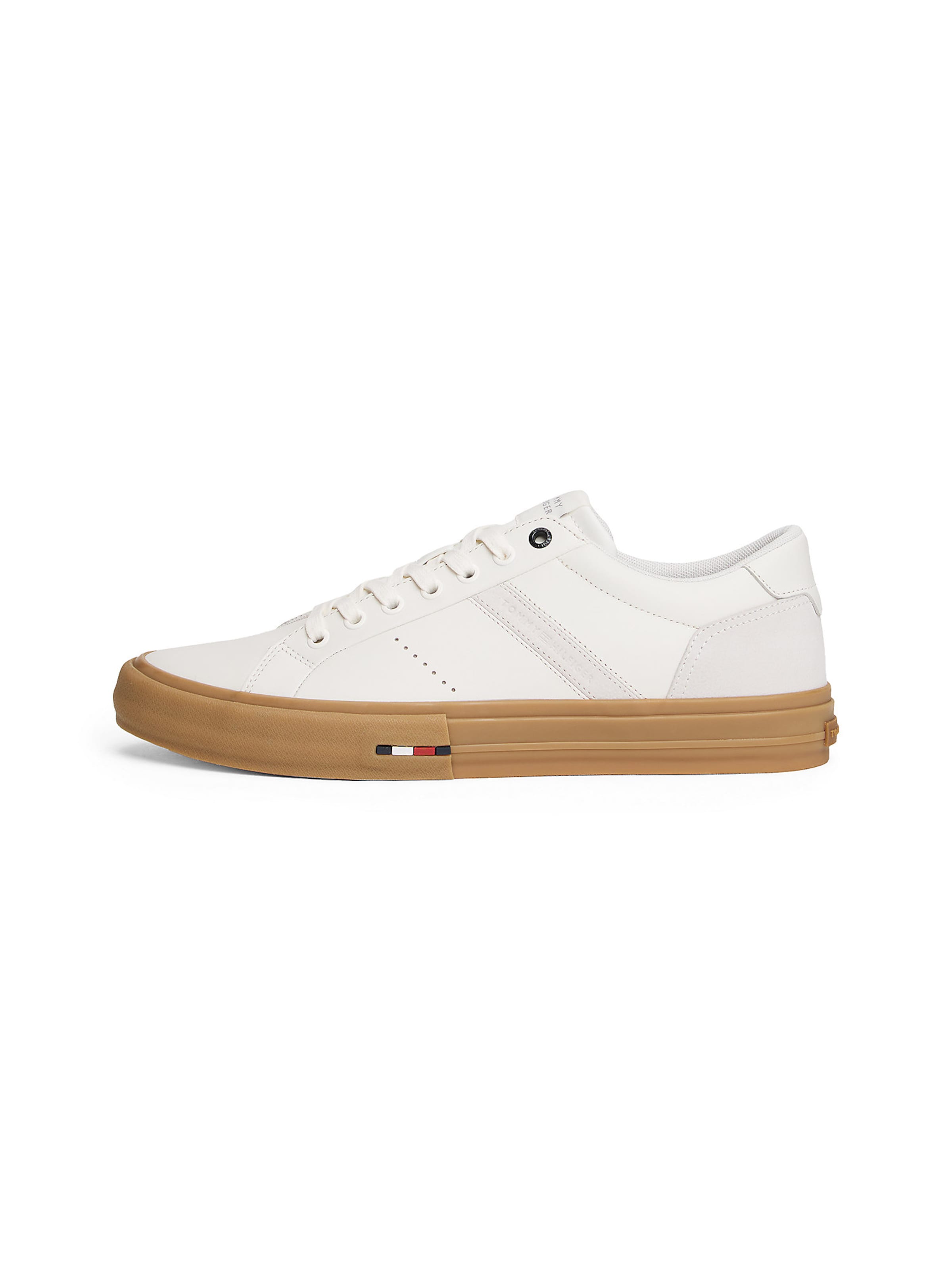 TOMMY HILFIGER Sneakers in White: front