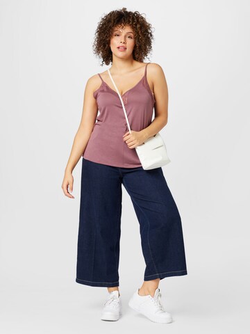 ABOUT YOU Curvy Topp 'Loretta' i rosa