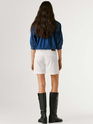 Pepe Jeans Regular Short 'Vania' in Weiß