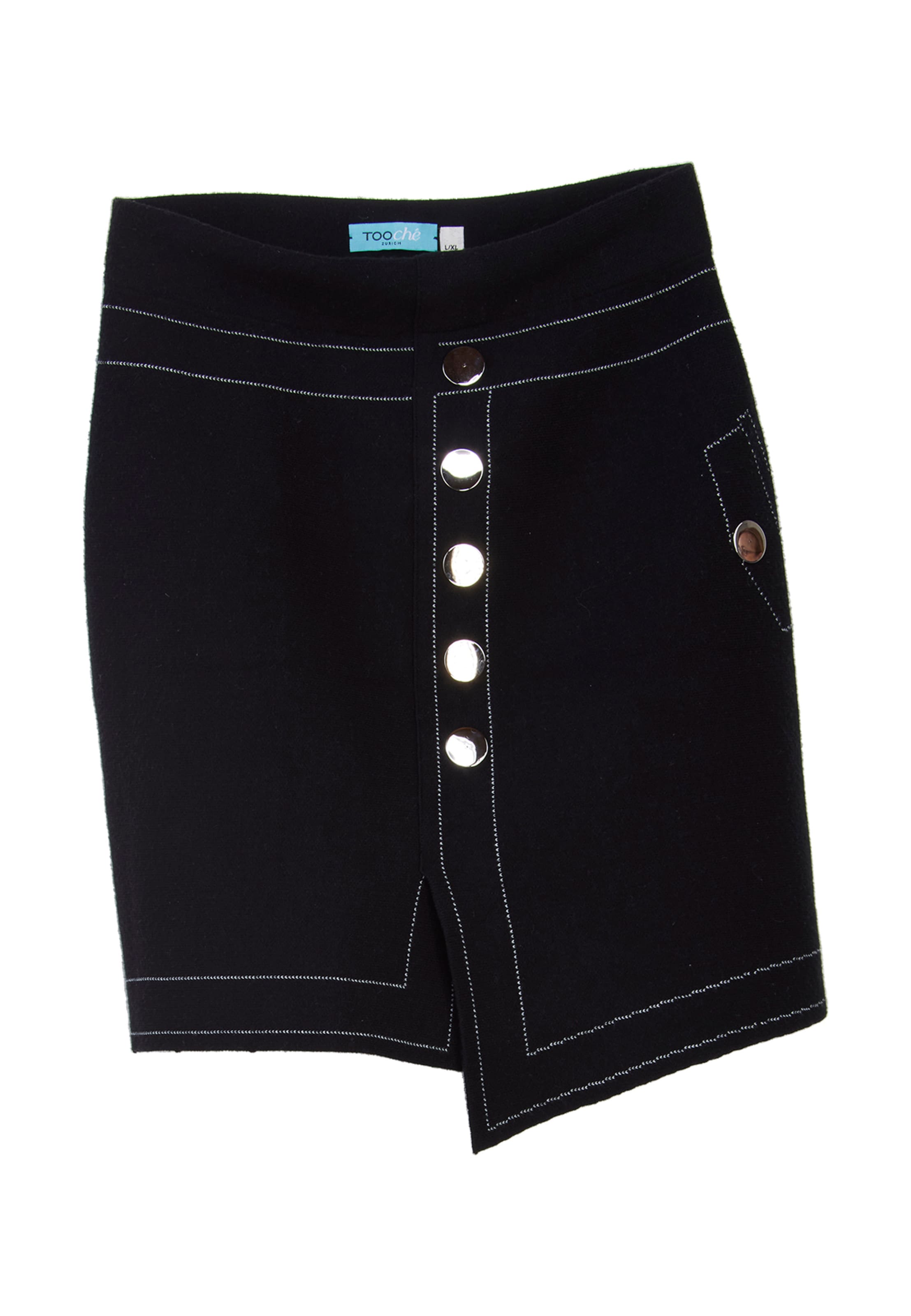 TOOche Rock 'Black Jupe' in schwarz, Produktansicht