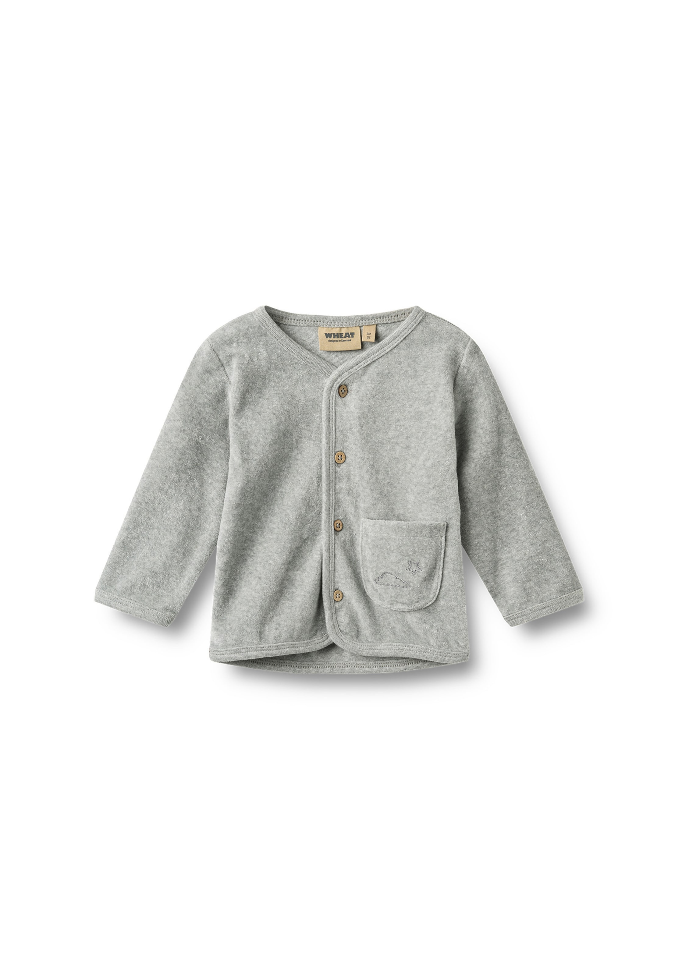 Giacchetta 'Toto Sky' di WHEAT in grigio: frontale