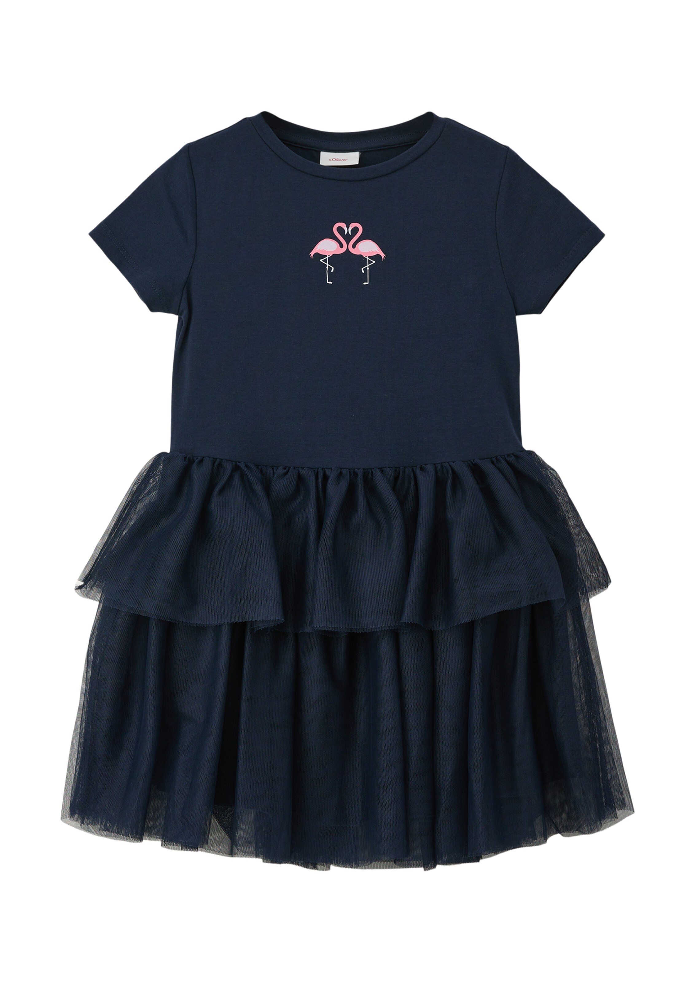 s.Oliver Kleid in Blau: Vorderseite