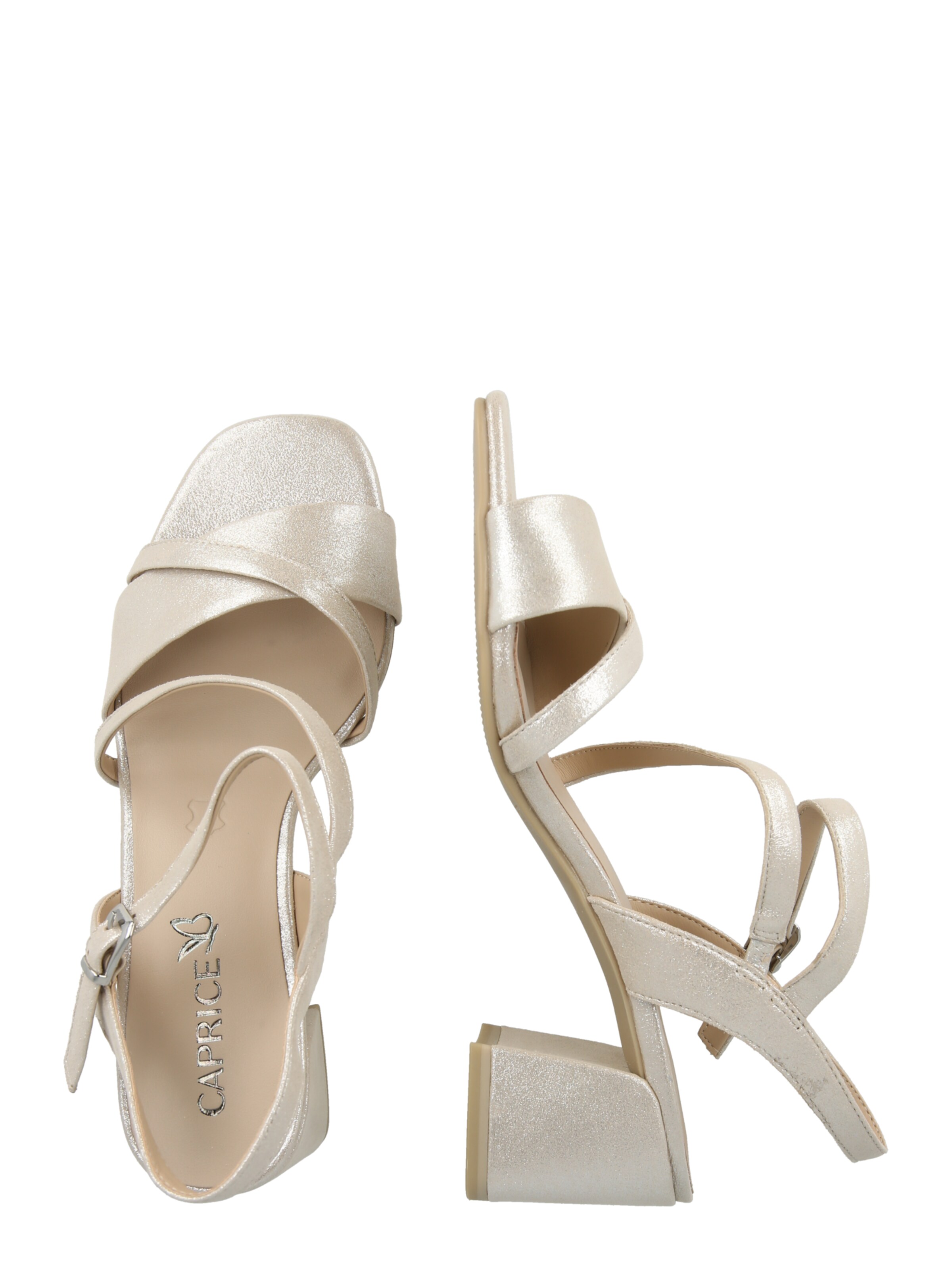 CAPRICE Pántos szandál - arany