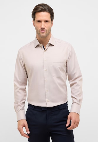 ETERNA Hemd in Braun: Vorderseite