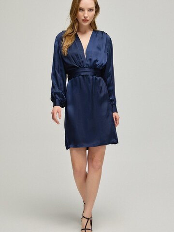 Robe SILK & CASHMERE en bleu