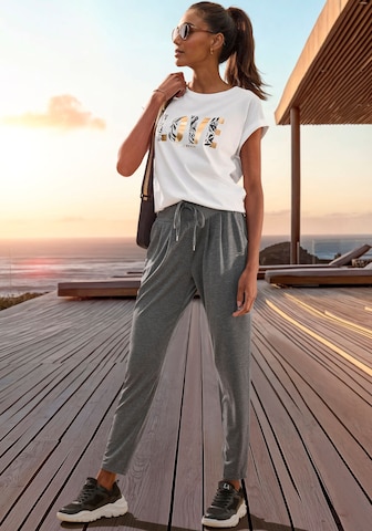 VENICE BEACHLoosefit Hlače - siva boja