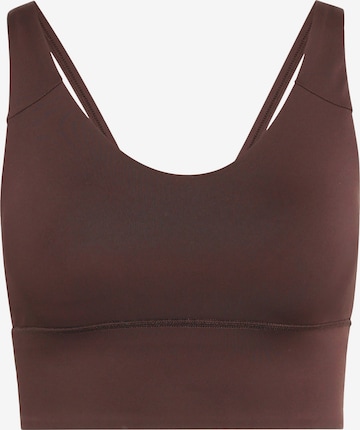 ADIDAS PERFORMANCE - Bustier Sujetador deportivo 'Studio All Me' en marrón: frente