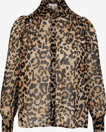 MorganBluza 'CLION' - smeđa boja: prednji dio