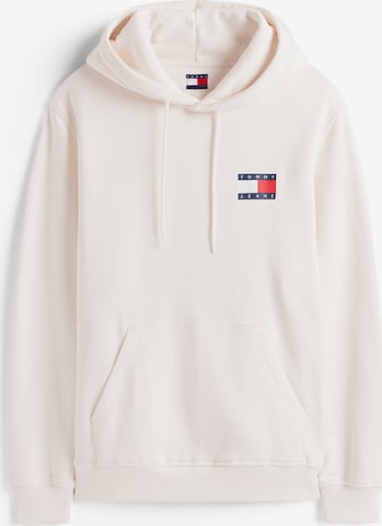 Sweat-shirt 'ESSENTIAL' Tommy Jeans en blanc : devant