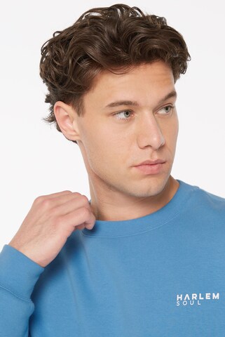 Harlem Soul Sweatshirt 'AD-AM' in Blau