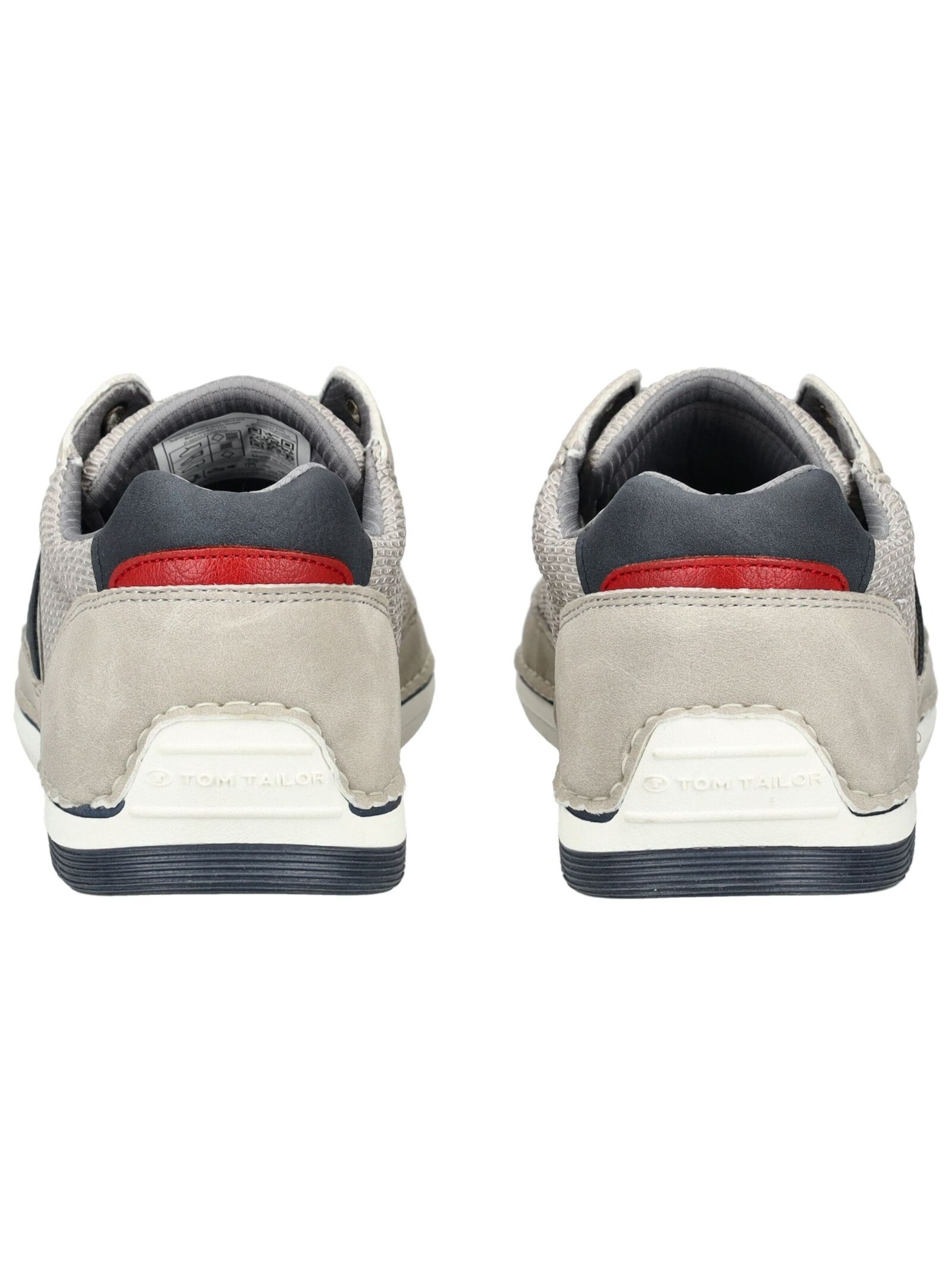 TOM TAILOR Sneaker in Grau