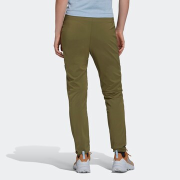 ADIDAS TERREX Slimfit Outdoorhose 'Zupahike' in Grün