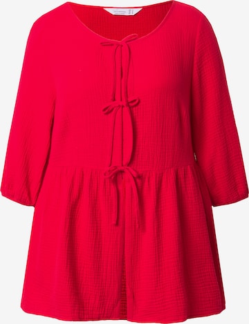 MIAMODA Blouse in Rood: voorkant