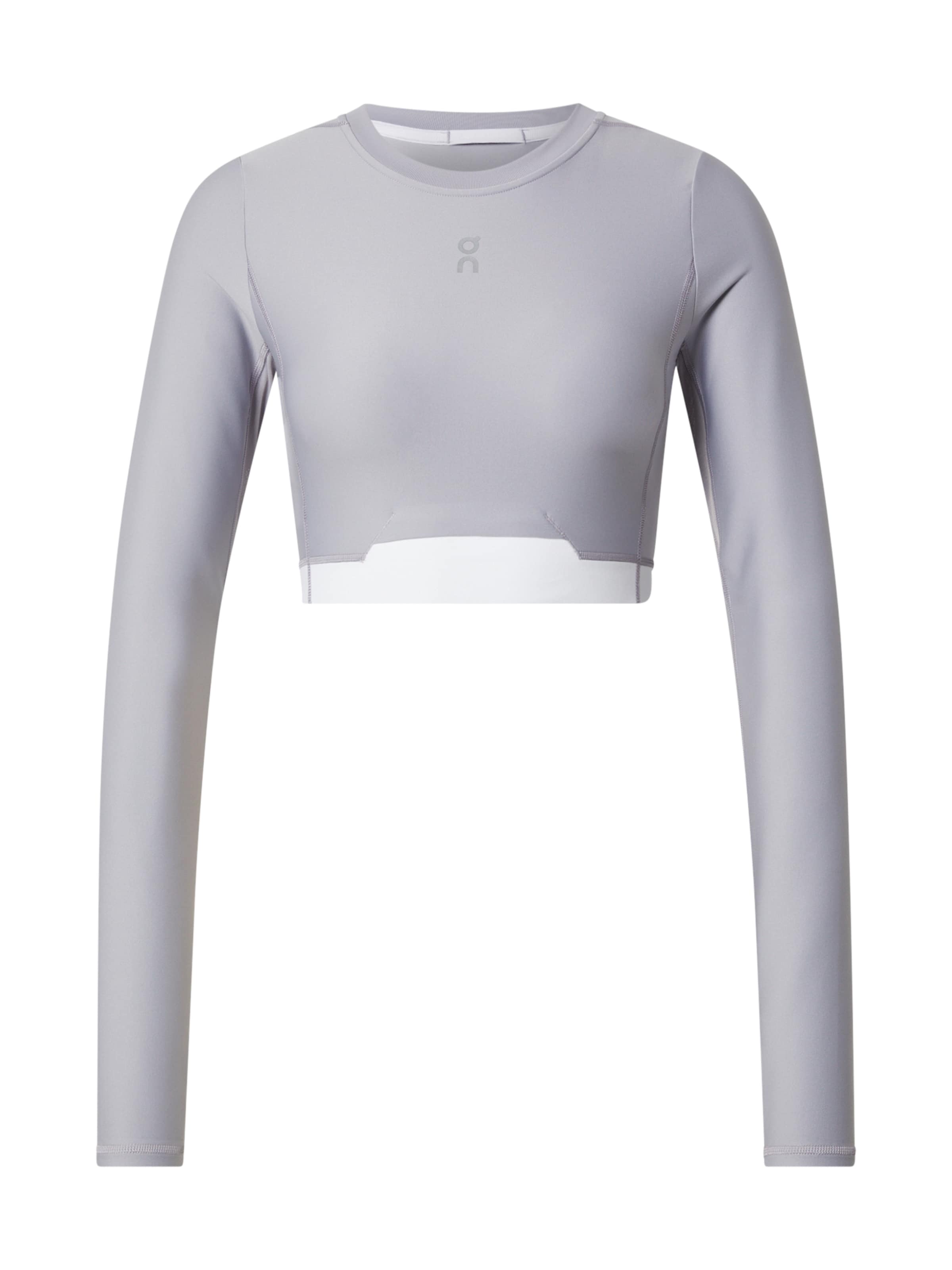 On Функционална тениска в лилав: отпред