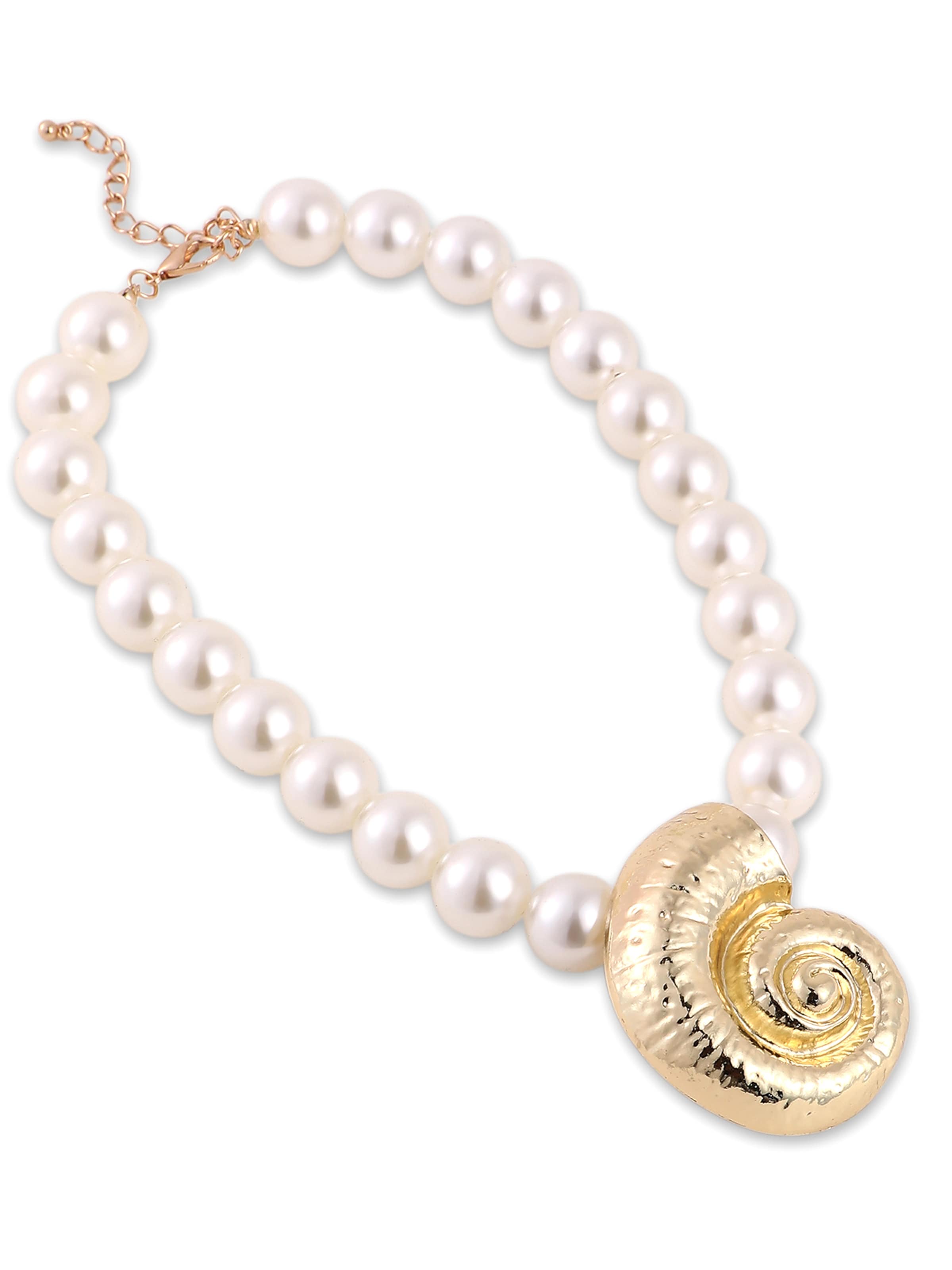 SOHI Chaîne 'Tiphanie' en or, Vue avec produit