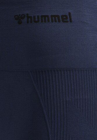 Skinny Pantaloni funzionali 'Tif' di Hummel in blu