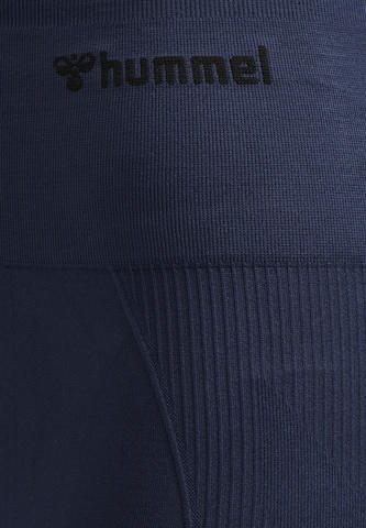 Hummel Skinny Funkční kalhoty 'Tif' – modrá