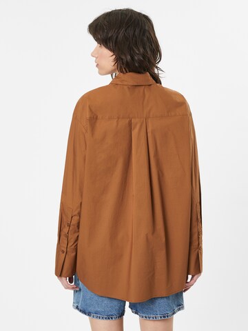 Birgitte Herskind Blouse 'Jenka' in Bruin