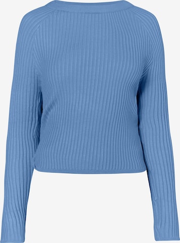 Pull-over 'Blonda' myMo at night en bleu : devant