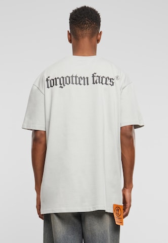 T-Shirt Forgotten Faces en gris