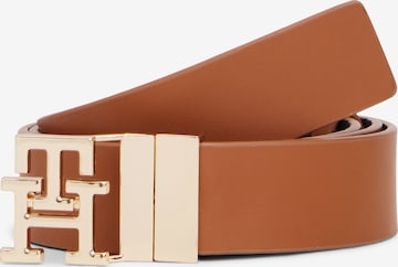 TOMMY HILFIGER Bälte 'MODERN 3.0' i brun: framsida