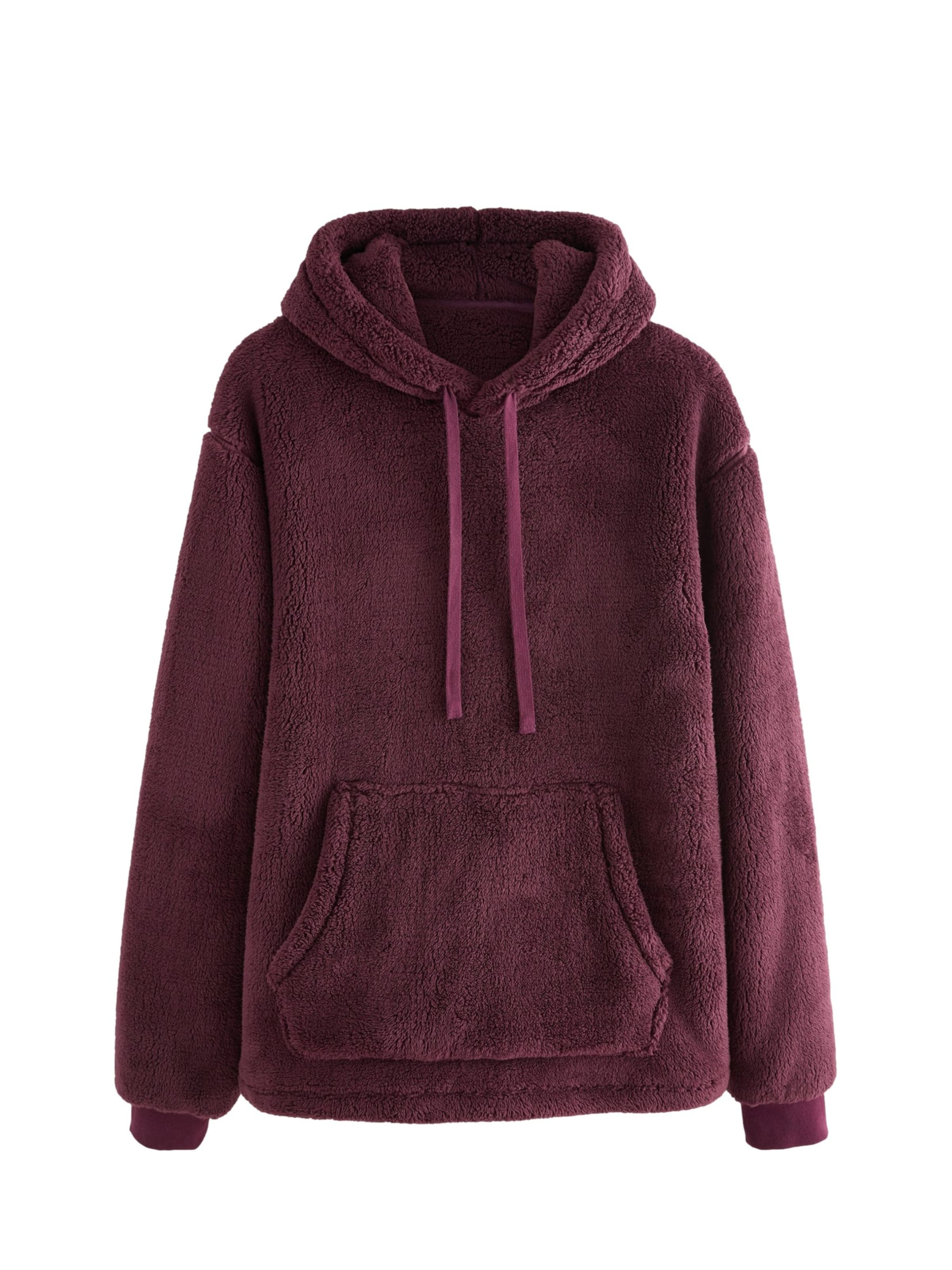 Next Sweatshirt i röd: framsida