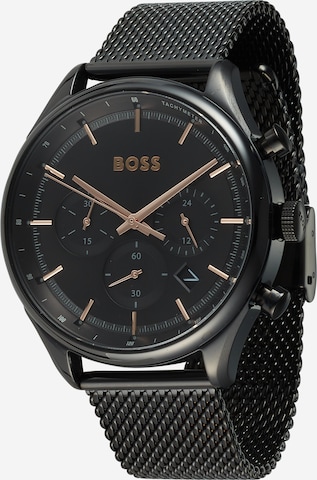 BOSS Black Uhr in Schwarz: predná strana