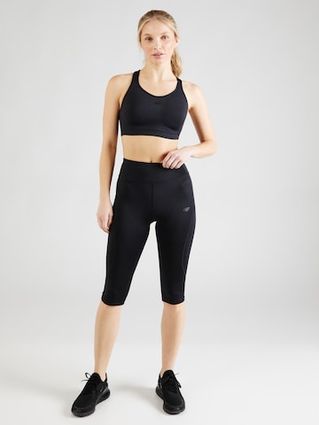 4F Skinny Sportovní kalhoty – černá