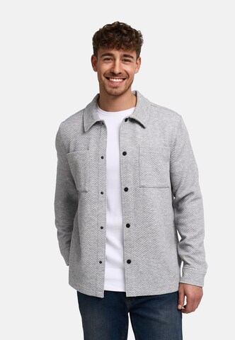Coupe regular Chemise 'Rhomon' INDICODE JEANS en gris