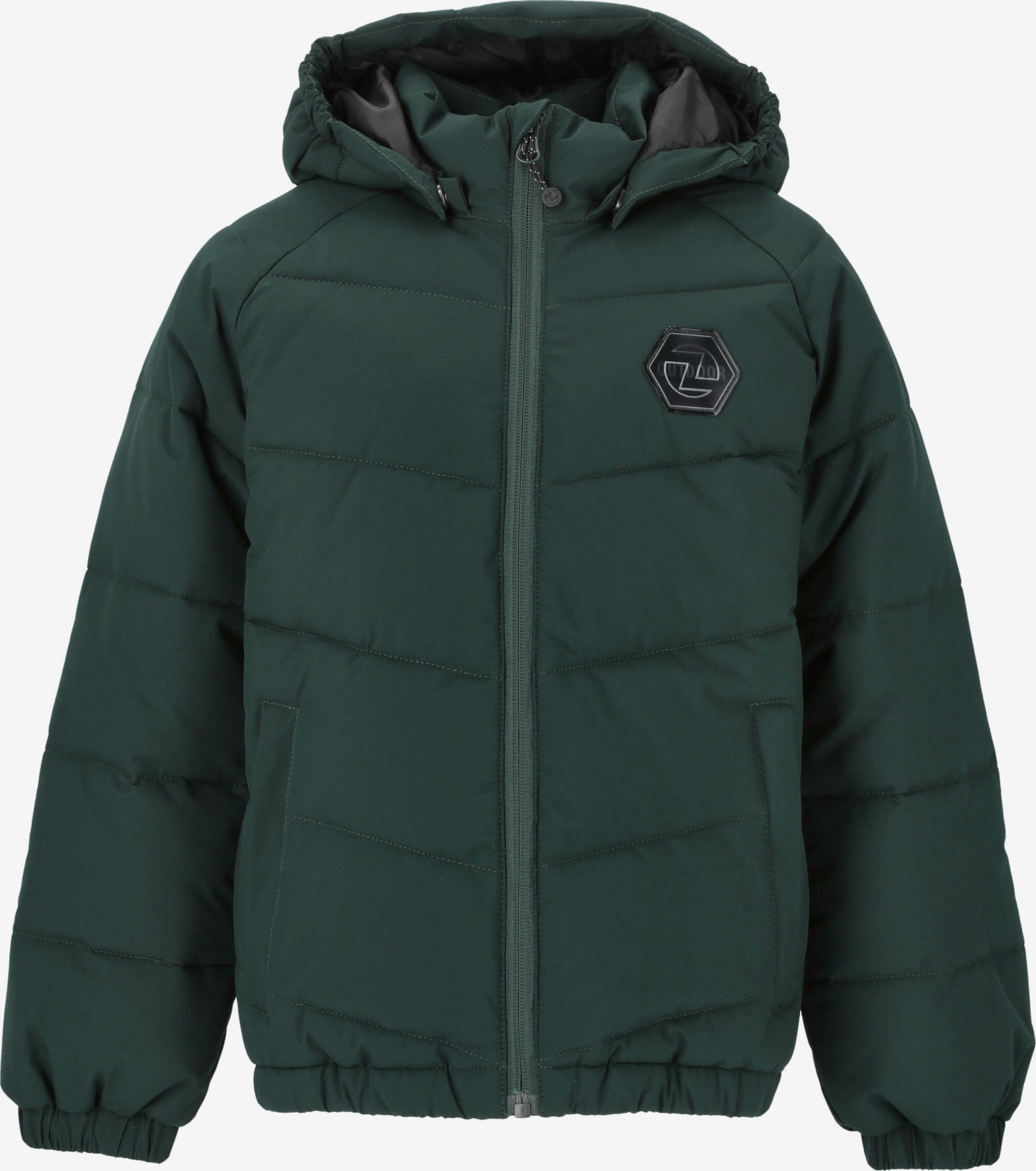 ZigZag Outdoorjacke 'Flake' in Dunkelgrün | ABOUT YOU