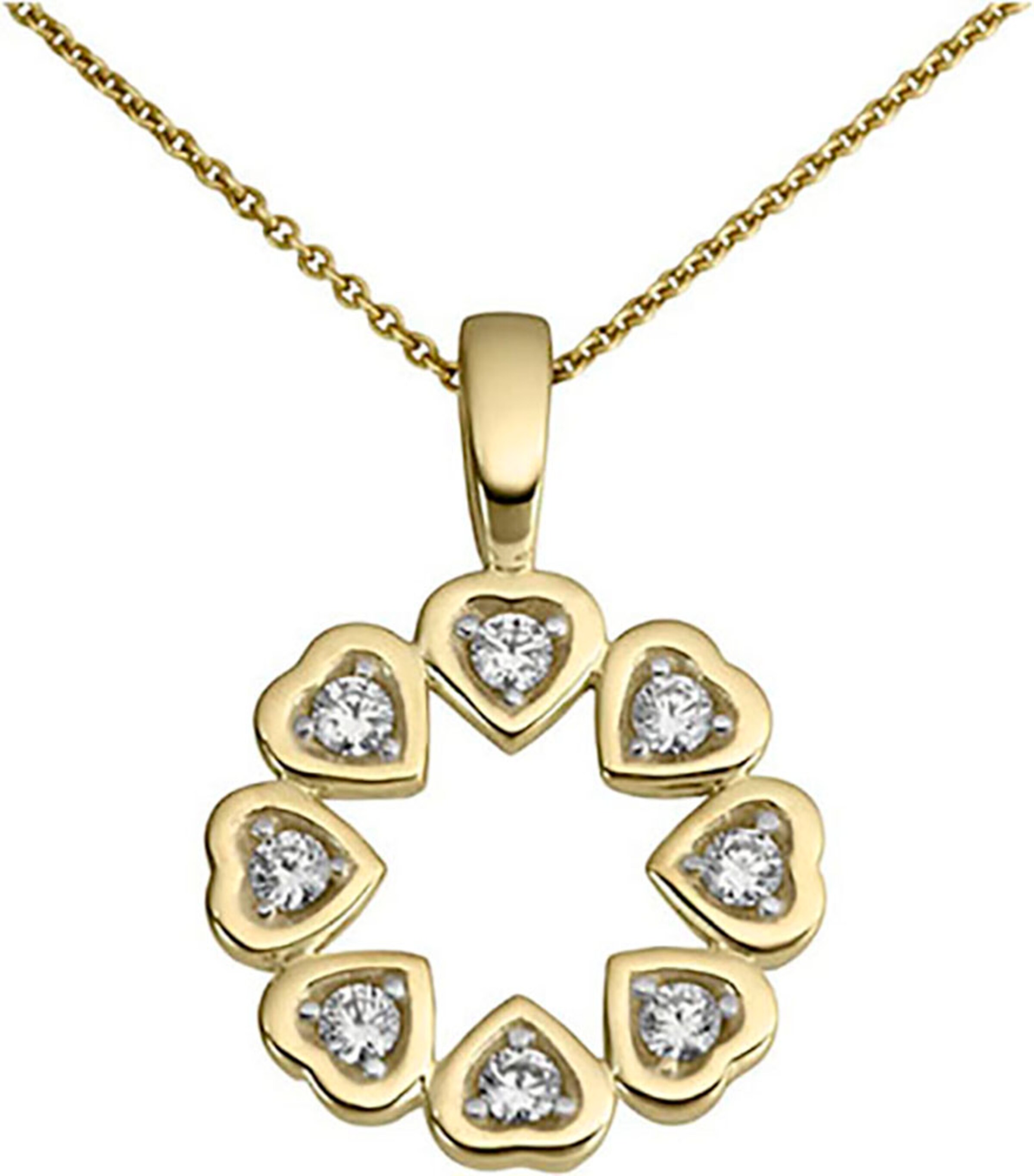 FIRETTI Pendant in Gold: front